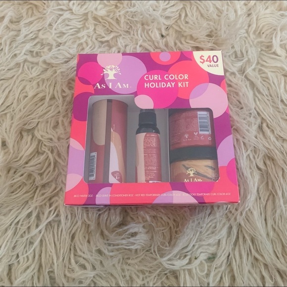 As I Am | Curl Color Holiday Kit Temporary Hair Color & Conditioner - Picture 2 of 12